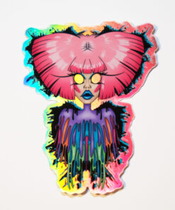DRIPPING Holographic Sticker by William Scott