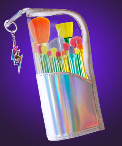 Haus of Acid’s Makeup Blitz Brushes – 15 Brushes, Case / Holder and Keychain Charm